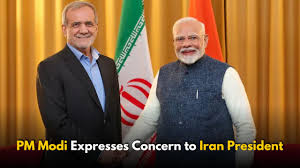 प्रधानमंत्री मोदी ने ईरानी राष्ट्रपति मसूद पेजेशकियान से की बात, तनाव कम करने और शांति का किया आह्वान